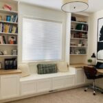 Home Office - Bay Window Bookshelf